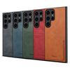 DENIOR For Samsung Galaxy S24 Ultra Case Retro Style 2 Card Holders Phone Back Cover