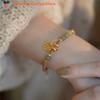 New Round/Chinese Character Natural Hetian Jade Lucky Charm Woven Braided Bracelets For Women Girls Fine Jewelry