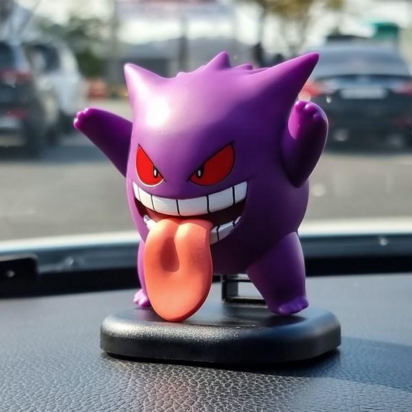 Belle Ament Pokemon Phantom Figure Refillable Car Air Freshener, Fresh Cotton, 1 Piece,Korean car acc