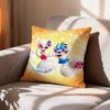 CuteWhimsical DDiddl Mouse   Pillow Case Pattern Printed Pillowcase For Living Room Sofa Cushion Cover