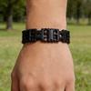 Stainless Steel Multi-Tool Bracelet: Wearable Outdoor Emergency Wristband