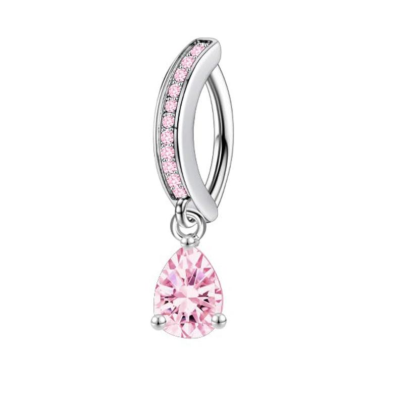 Fashion Exquisite Butterfly Belly Button Sexy Body Piercing Jewelry For Women Zircon Navel Barbell Fashion Belly Rings Gifts