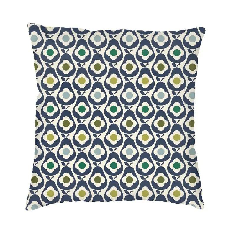 Orla Kiely Fabric Nordic Throw Pillow Cover Decoracion Salon Scandinavian Geometric Chair Cushion pillow covers decorative