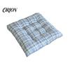 High Elastic Seat Cushion Plaid Chair with Ties, Soft Cozy Dining Pad, 16 Non-slip for Kitchen Chairs X Inch Pad Home Office Chair, Dormitory Portable