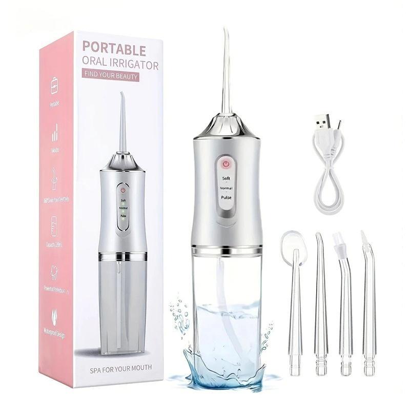 

Oral Irrigator Portable Travel Water Flosserm Dentist Recommended New Model For Convenient Oral Hygiene For The Whole Family one size