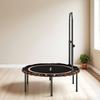 40  Foldable Fitness Trampoline Rebounder With Handle Orange