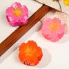 Gradient Flower Hair Claw Clip Sweet Cute Shark Clip Hair Accessories Floral Hair Claws Colorful Hairpins Accessories