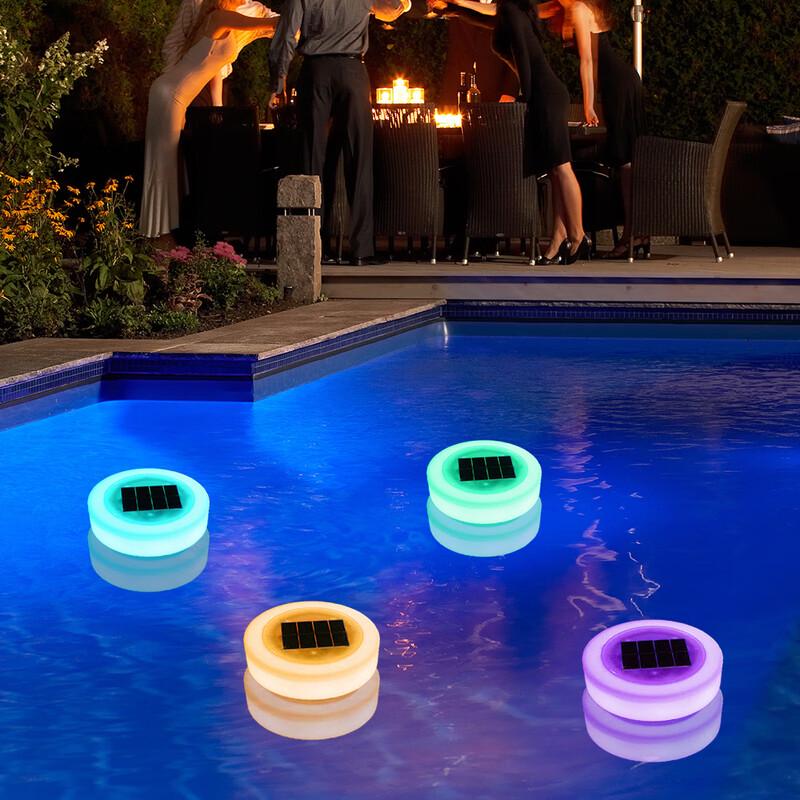 Nu Feng Solar RGB Floating Pool & Lawn Light with Remote
