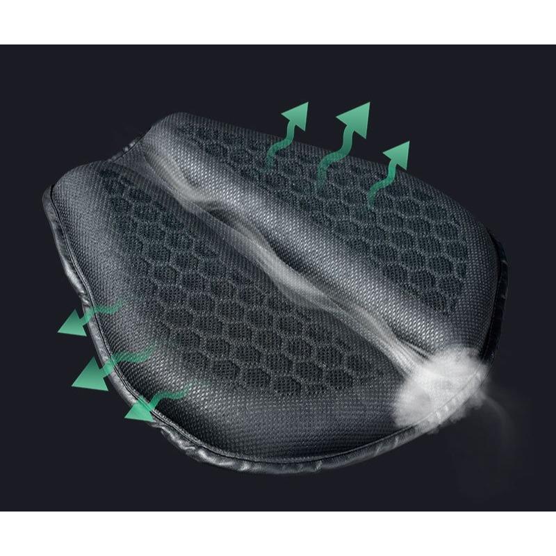 Universal Soft Scooter Seat Cover Thickened Motorcycle Seat Cushion for E-bike Electric Scooter Shock Absorption Breathable Comfortable Seat Pad