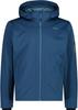 Куртка CMP Light Softshell Jacket с отстегивающимся капюшоном (39A5027) Man Jacket Zip Hood (39A5027) bluesteel