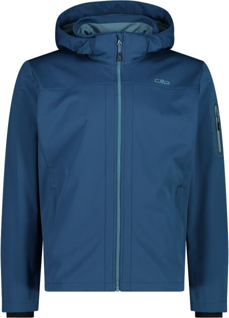 Куртка CMP Light Softshell Jacket с отстегивающимся капюшоном (39A5027) Man Jacket Zip Hood (39A5027) bluesteel