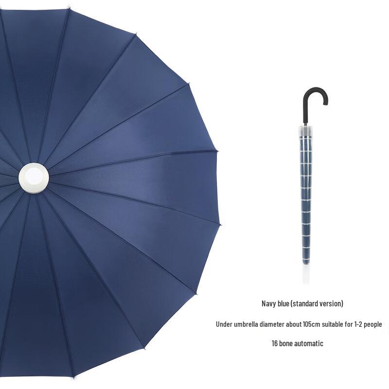 OIMG Fully Automatic 16-Rib Windproof Umbrella