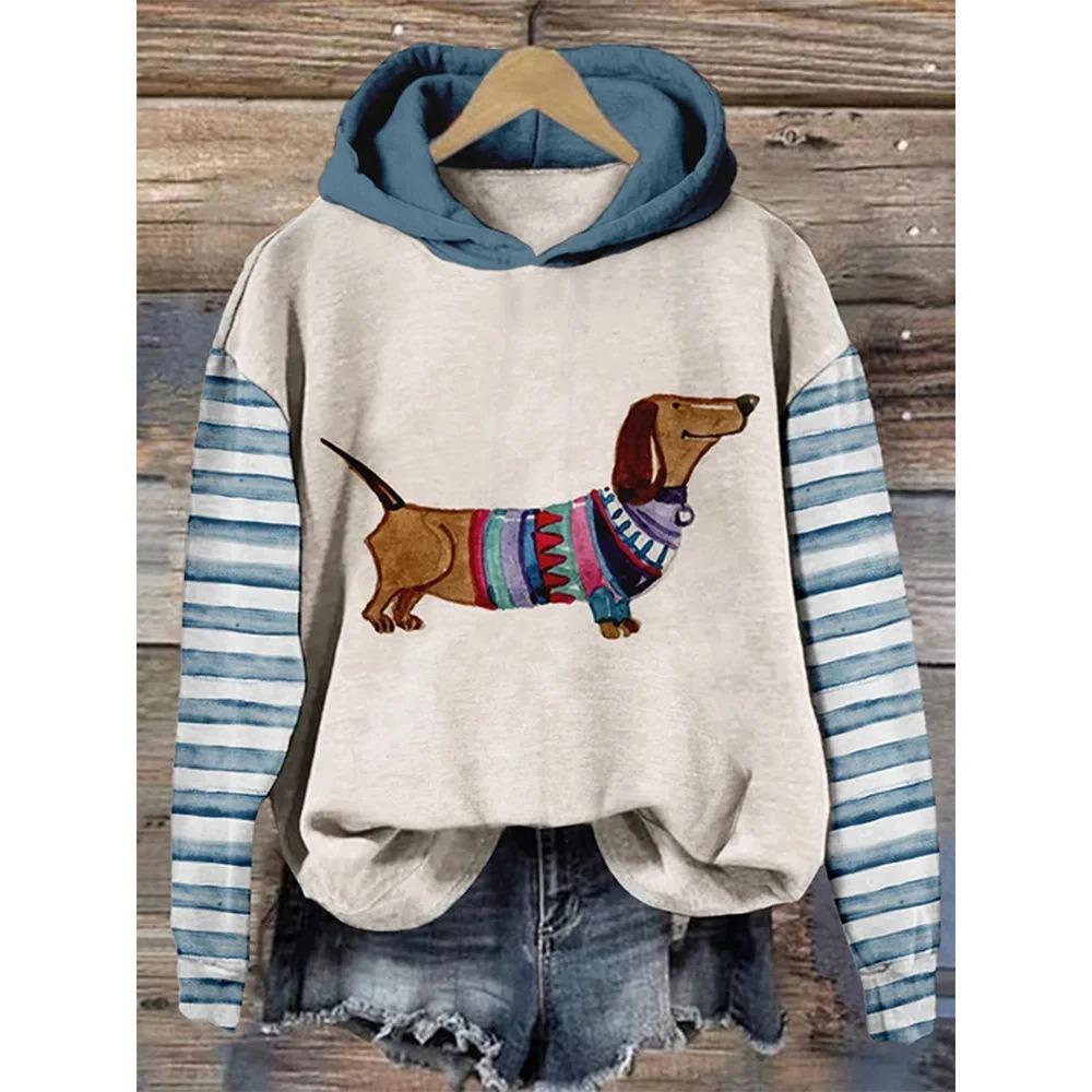 Fat Cat Dog Hoodies Animal 3D Print Women Men Casual Hooded Sweatshirts Streetwear Oversized Pullover Hoodie Top Female Clothing