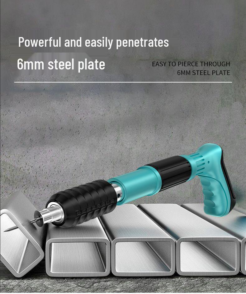 High-Demand German Mini Nail Gun for Ceiling and Concrete with Complete Pneumatic Set