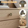 6Pcs Antique Brass Drawer Knobs Kitchen Cupboard Cabinet Door Pulls Handles
