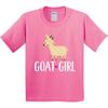 Inktastic Ziegenmädchen Bauernhoftier Jugend T-Shirt Mädchen Kinder Tiere Kleidung Tee