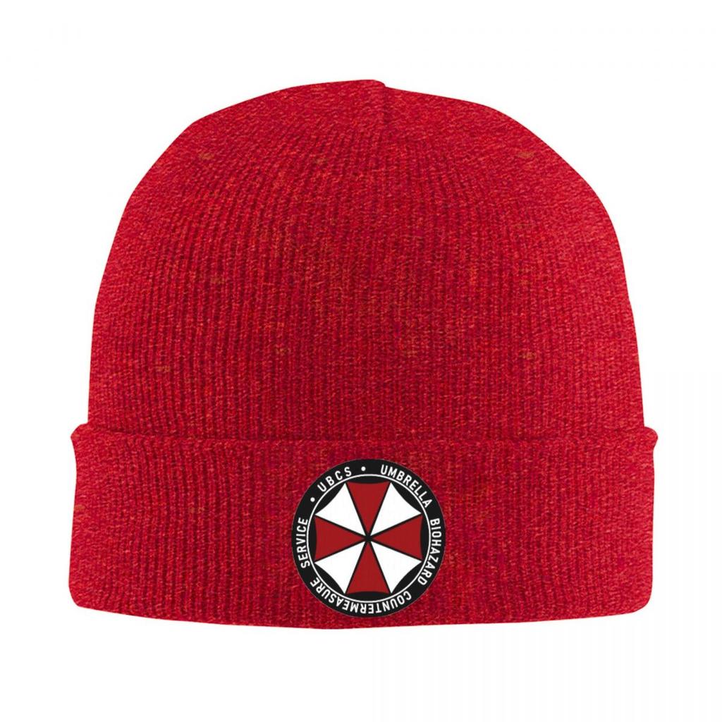 Umbrellas Biohazard Countermeasure Warm Knitted Cap Winter Knit Bonnet Hat Skullies Beanies Hip Hop Caps for Unisex