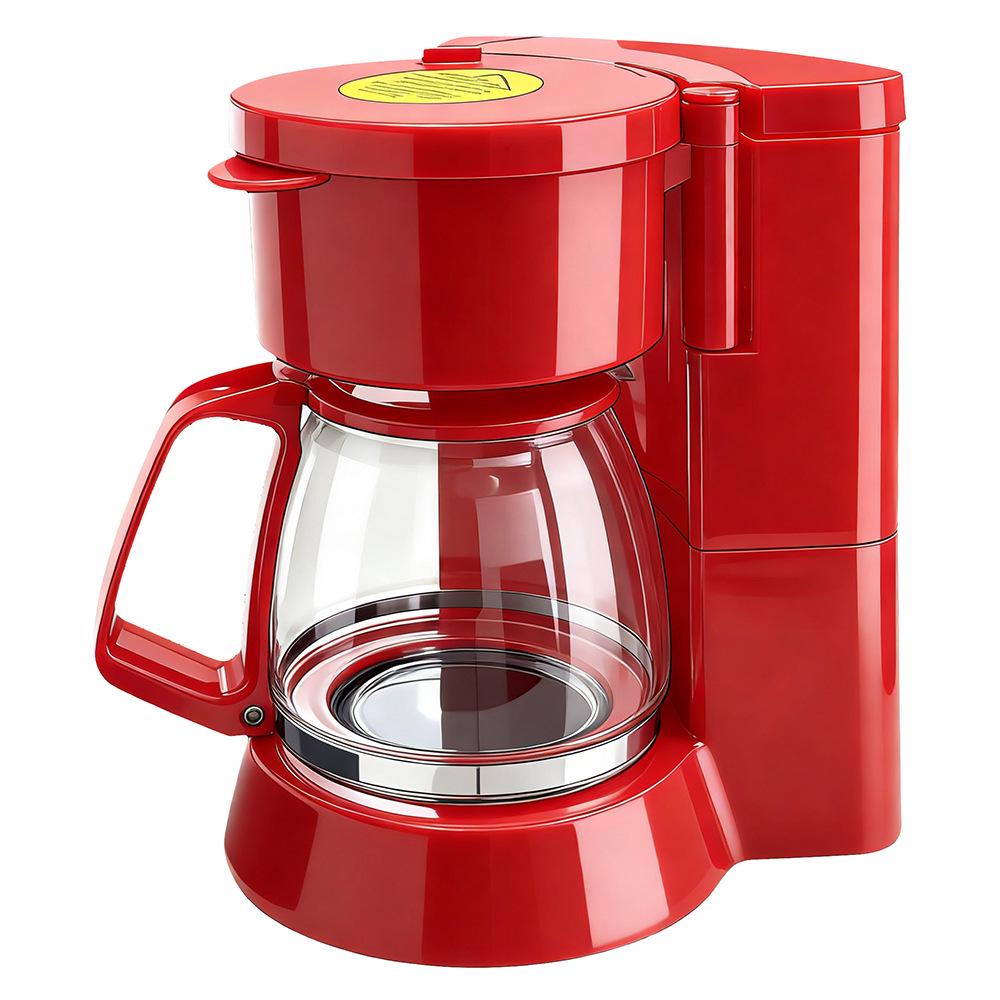 Electric Drip Coffee Maker: Compact, Automatic, Keep-Warm Portable Espresso Machine for Home Use
