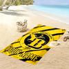 Custom Name BSC Young Print Beach Towel, Large Soft Quick Dry Towel for Beach Camping Swimming