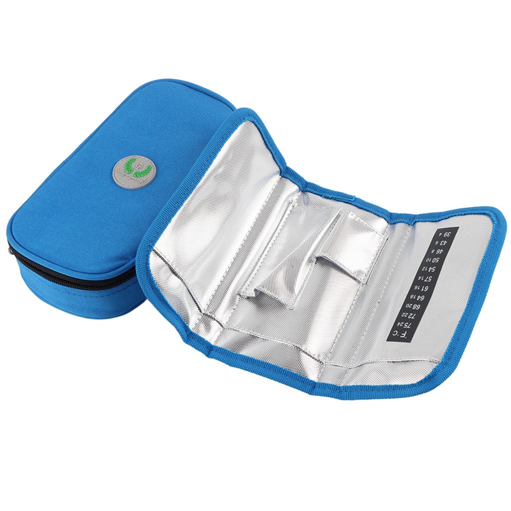 3 Colors Portable Diabetic Cooler Bag Cooler Case For Traveling