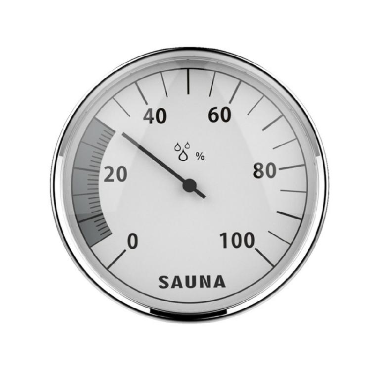 Professional Sauna Room Thermometers Hygrometer Tool Mechanical Operation Heat Resistant Metal Frame No Power Required