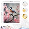 Frame Diy Painting By Numbers For Adults Kits Bird And Flowers Handpainted Acrylic Paint With Numbers For Home Decors 40x50cm