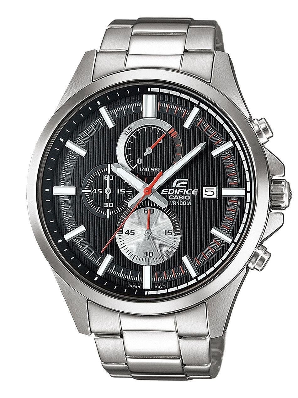 

Casio Edifice Chronograph Black Analog Business Quartz Доставка за границу Casio EFV-520D-1A Мужские