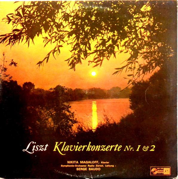 

LP Record FRANZ LISZT NIKITA MAGALOFF ZURIC Klavierkonzerte Nr. 1 2 SMS2488 Concert Hall Germany Classical Used