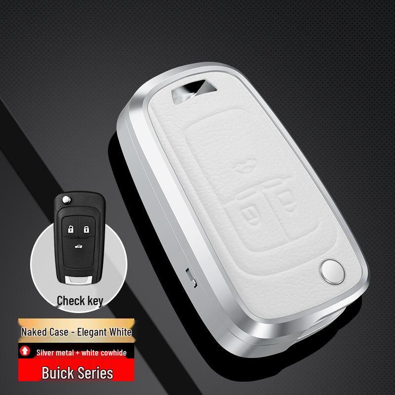 Buick Key Case: Compatible with Regal, GL8, LaCrosse, Excelle, GL6, Encore, Enclave – Car-Specific Key Bag.