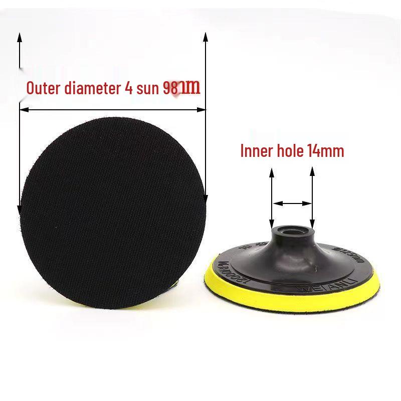 Flocking Self-Adhesive Sanding Pads: 3", 4", 5", 7" Polishing & Grinding Discs for Wet Sanding - Thin & Thick Types