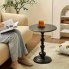 1pc Sofa Side Table Small Creamy Wind Living Room Creative Coffee Table Modern Simple Iron Balcony Small Round Table