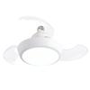 LED Ceiling Fan With Light Silent Electric Fan Retractable Blades Remote Control Dimming Bedroom And Living Room Lighting