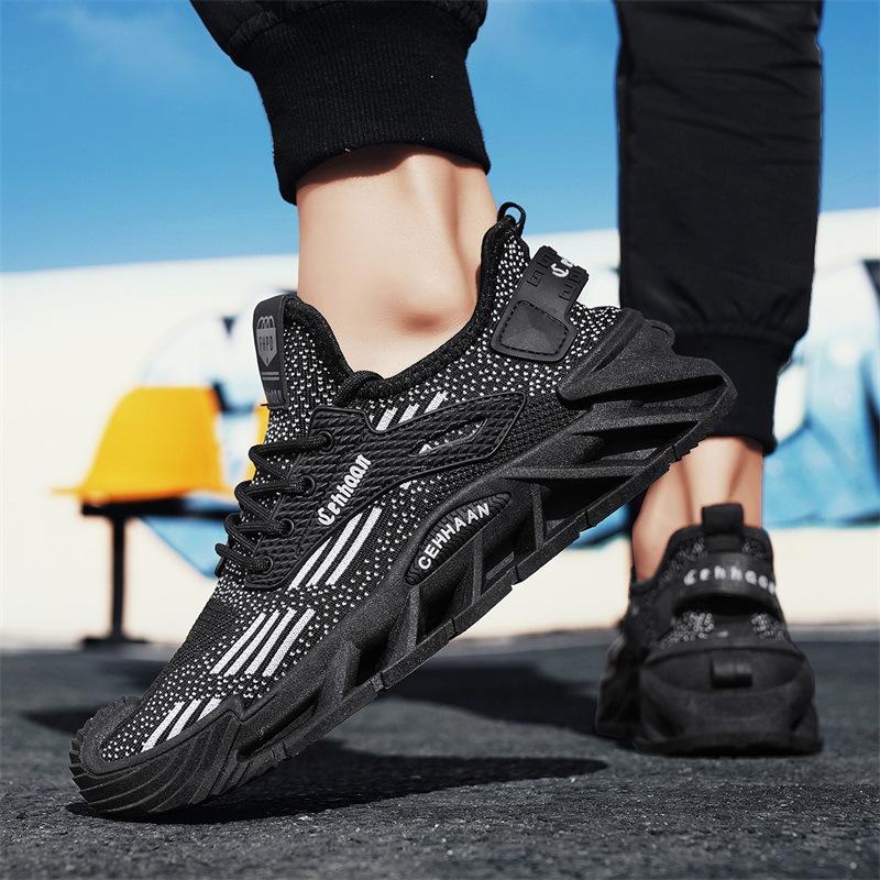 

2025 summer new casual shoes fashionable versatile Korean version comfortable platform heightening men s shoes youth student tide shoes 44 черный серый