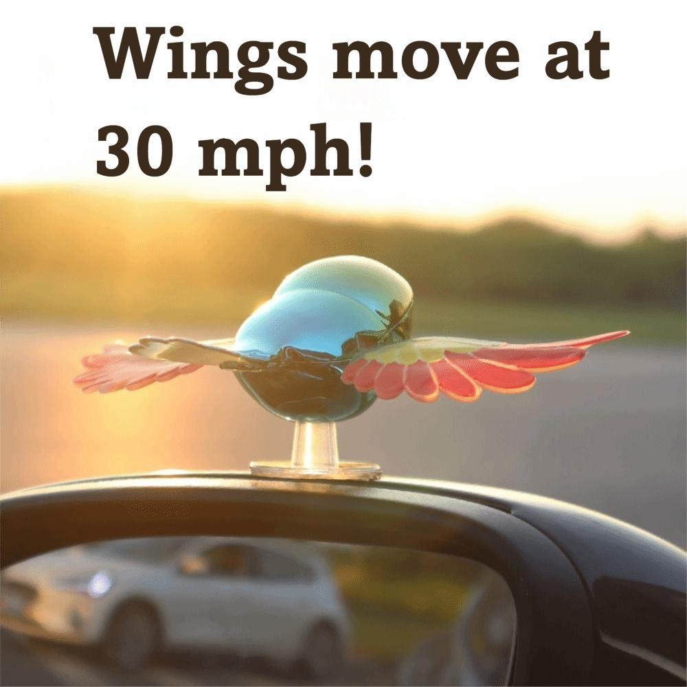Shaking Wings Design Car Sunroof Decoration Birds Accessories  Vehicle Decoration