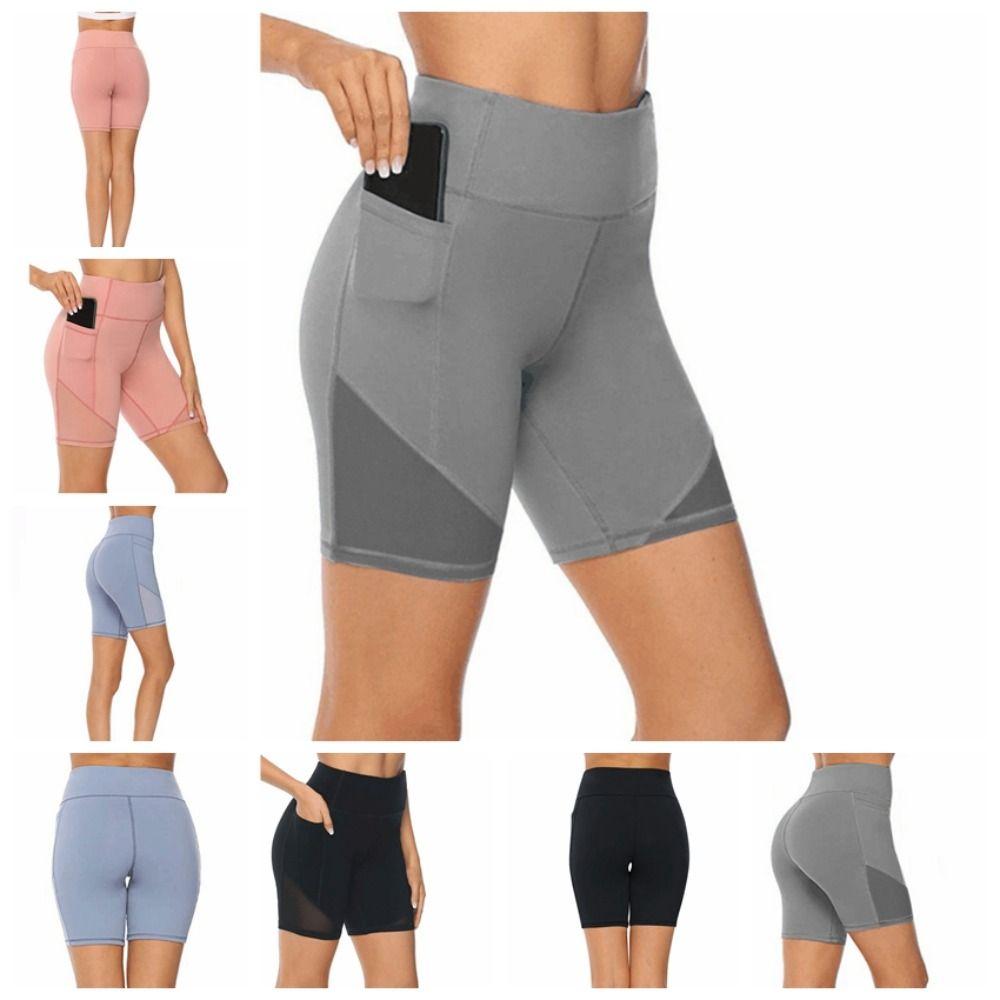 

Узкие штаны для йоги с высокой талией Велосипедные шорты Спортивные шорты для тренажерного зала Спортивные шорты для езды на велосипеде