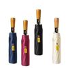 Nanqiao NQ-909 Automatic Wood Handle UV Folding Umbrella