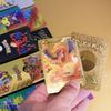 27-110 Stuks Pokemon Gouden Folie Kaart VMAX GX Kaarten Engels Frans Duits Spaans Charizard Pikachu Arceus Kleur Pokémon Kaarten Cadeau