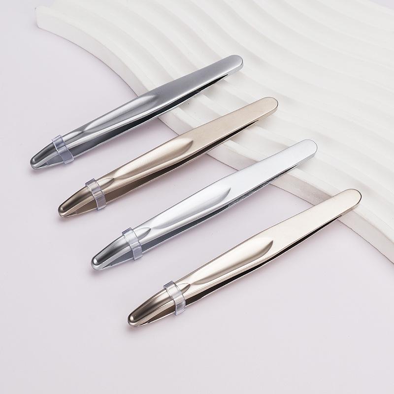 Men's Precision Stainless Steel Beard & Eyebrow Tweezers
