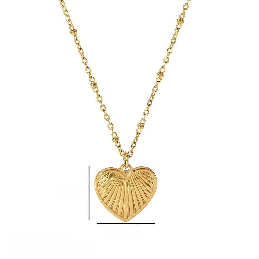 Style Star Shape Titanium Steel Pendant Necklace For Men And Women