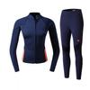 Damen Neopren-Wetsuit Set 2mm Tauchen Schnorcheln Schwimmen Wärme UV-Schutz