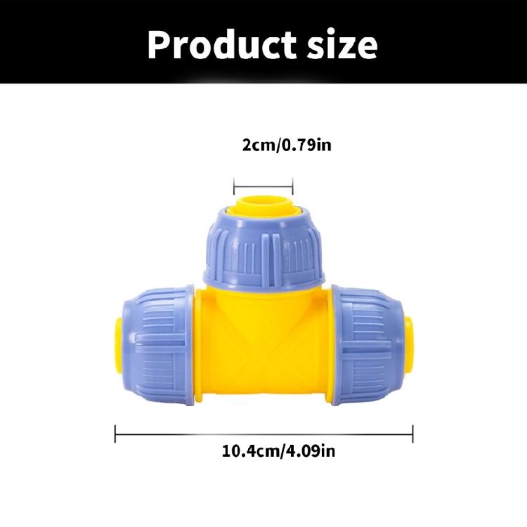 Corrosion Resistant Water Pipe Connector Pipe Fittings Faucet Hose Connector Easy Install Quick Connects Plumbing