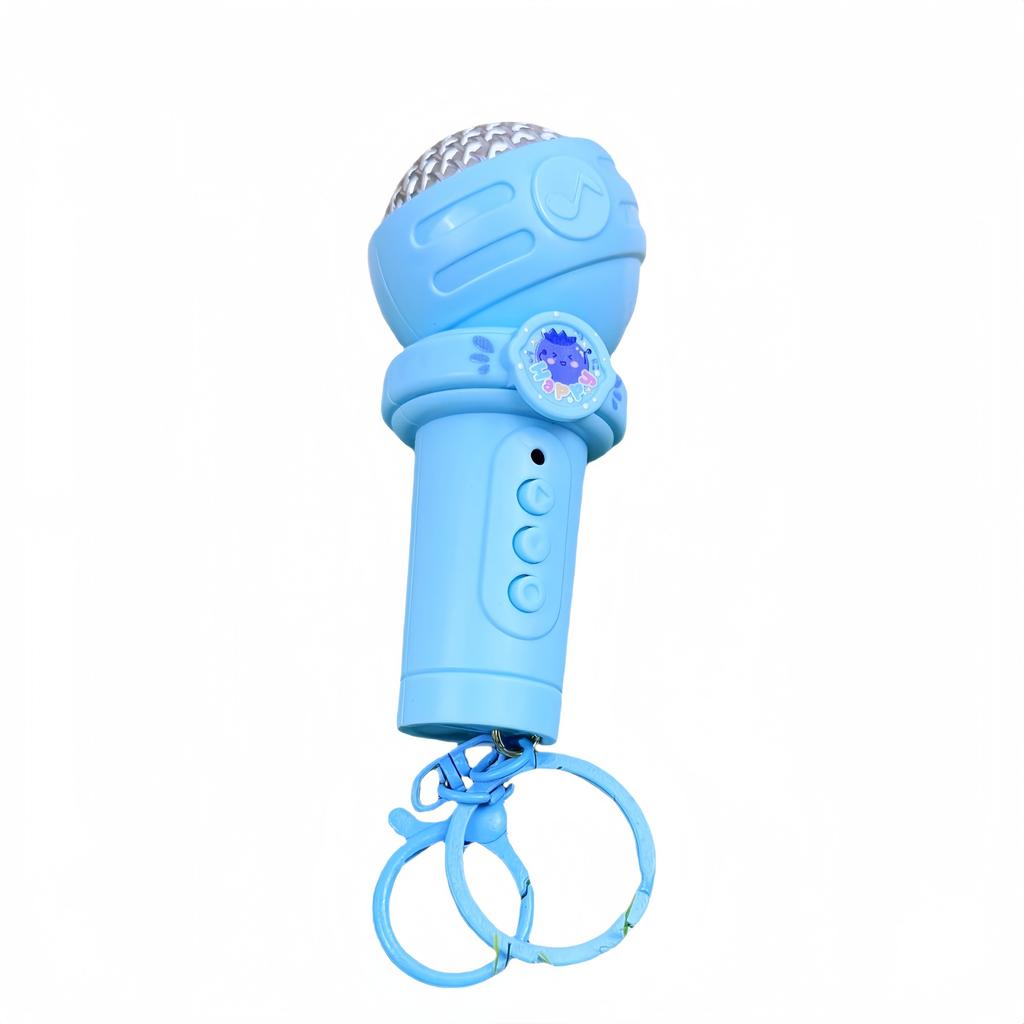 Children'S Microphone Keychain, Multifunctional Recording Microphone, Bag Pendant, Funny Stress-Relief Children'S Day Gift, Special Small Gift