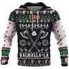 Vzor Vikings Podzim Pánské mikiny s kapucí Viking Mythology Potisk Unisex Pulovr Street Punk Bundy pro volný čas Kabát