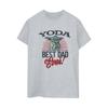 STAR WARS T-shirt da uomo/donna Mandalorian Yoda Papà in Cotone Boyfriend