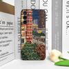 Christmas Snow Street Shop Window Scenery Pattern Phone Case for OPPO Reno 13 12 F 11 10 Pro Plus A58 Find X5 X3 Lite Soft Cover