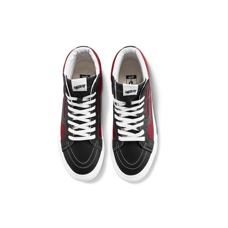Vans SK8 Hi Reissue Vlt Lx 'Black Red' Vans VN0A4BVH22C