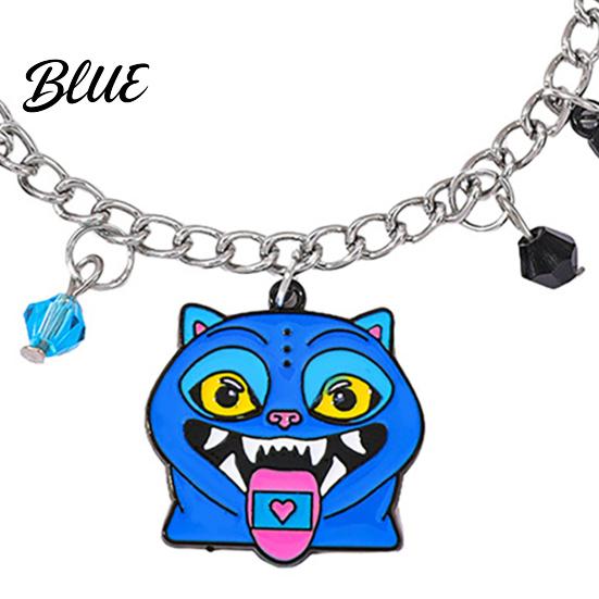 Zinc Alloy Bracelet 2Pcs Girl Cartoon Anime Charm Snake Fade