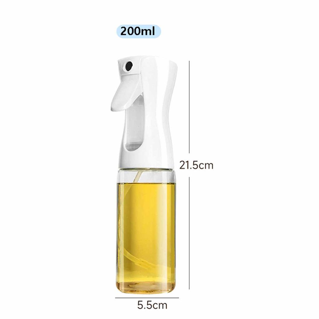 Press-Type Oil Sprayer, Food-Grade Thickened Kitchen Oil Spray Bottle for Cooking, Baking, Salad, BBQ