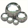 6 teile/satz Edelstahl Ball 32-120mm Spiegel Poliert Hohl Ball Reflektierende Garten Ball Szene Dekoration Urlaub Zubehör