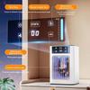 Mini Desktop Humidifying Air Conditioner Fan Usb Rechargeable Portable Desktop Mist Spray Cooling Fan for Home, Dorm, or Office